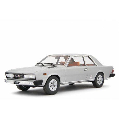 Fiat 130 Coupe 1971 silver, Laudoracing-Model 1/18 scale