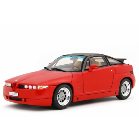 Alfa Romeo SZ (Es 30) 1989 red, Laudoracing-Model 1/18 scale