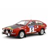 Alfa Romeo Alfetta Gr.2 Autodelta Rally Lyon Charbonnieres 1975 Ballestrieri - Gigli red, Laudoracing-Model 1/18 scale