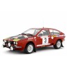 Alfa Romeo Alfetta Gr.2 Autodelta Rally Tour de Corse 1975 Andruet - Jouannyi red, Laudoracing-Model 1/18 scale