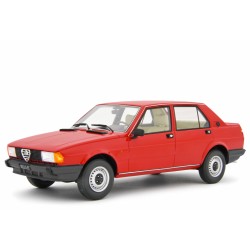 Alfa Romeo Giulietta 2.0 1980 red, Laudoracing-Model 1/18 scale