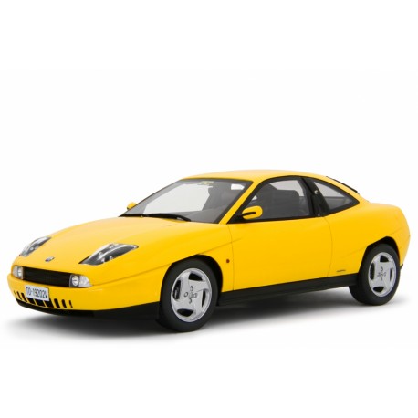 Fiat Coupé 2.0 16v Turbo Plus 1993 yellow, Laudoracing-Model 1/18 scale