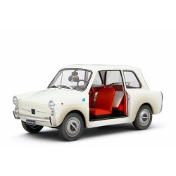 Autobianchi Bianchina 1962 "Scendi Merdone" white, Laudoracing-Model 1/18 scale