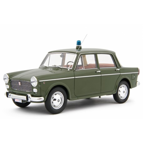 Fiat 1100D Polizia 1962 green, Laudoracing-Model 1/18 scale