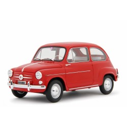 Fiat 600D Berlina 1960 červená, Laudoracing-Model 1:18
