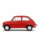 Fiat 600D Berlina 1960 red, Laudoracing-Model 1/18 scale