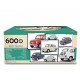 Fiat 600D Berlina 1960 red, Laudoracing-Model 1/18 scale