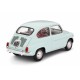 Fiat 600D Berlina 1960 light blue, Laudoracing-Model 1/18 scale