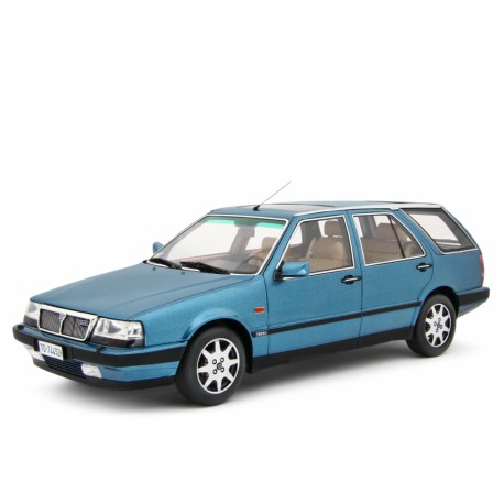 Lancia Thema Station Wagon T.D. 1988 blue, Laudoracing-Model 1/18 scale