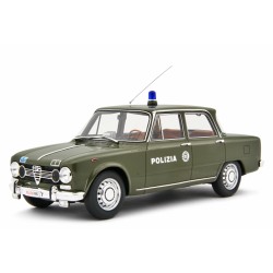 Alfa Romeo Giulia Super Polizia Stradale 1969 green, Laudoracing-Model 1/18 scale