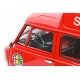 Alfa Romeo F12 Autocarro Tetto Sopralzato Servizio Corse 1967 červená, Laudoracing-Model 1:18