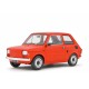 Fiat 126 Base 1976 červená, Laudoracing-Model 1:18