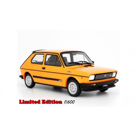 Fiat 127 Sport 70 HP, barva oranžová, Laudoracing-Models 1:18