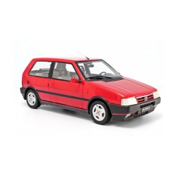 Fiat Uno Turbo MK2 1990 red, Laudoracing-Model 1/18 scale