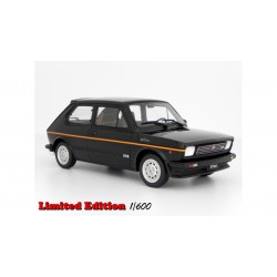 Fiat 127 Sport, black, Laudoracing-Model 1/18 scale